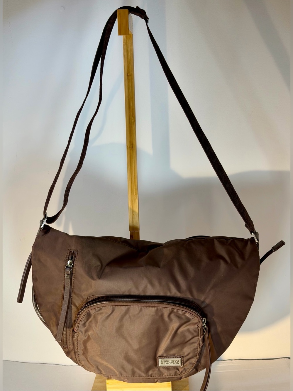Kenneth Cole Brown Crossbody Shoulder Bag